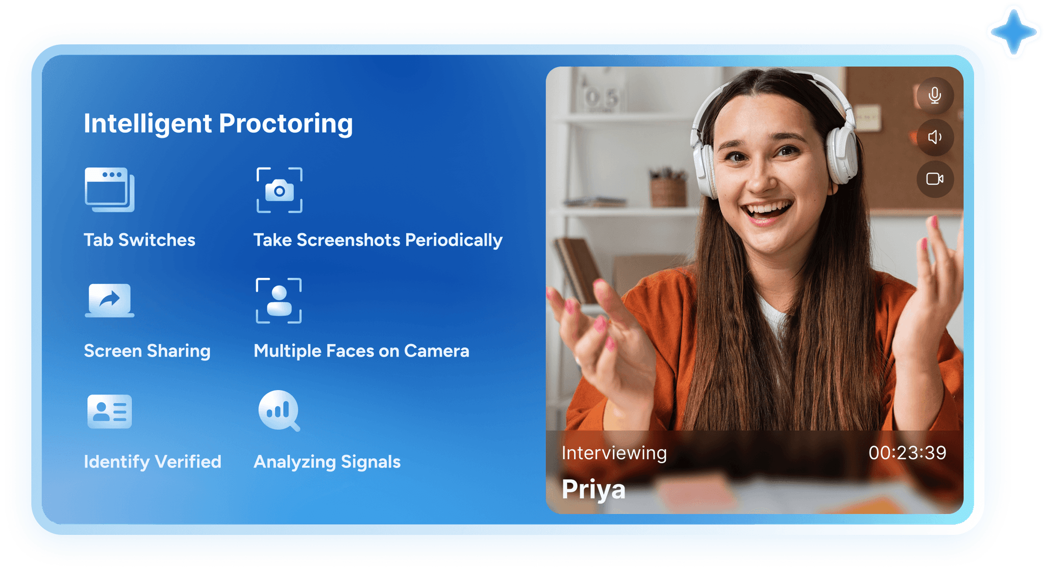 واجهة مراقبة سارة بالذكاء الاصطناعي