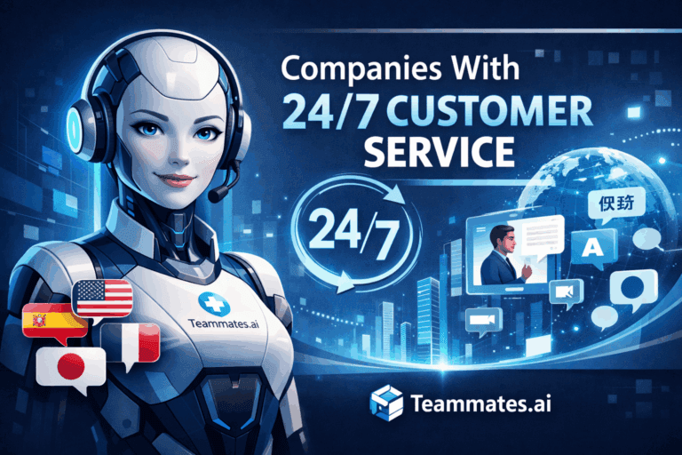 companies with 24/7 customer service
