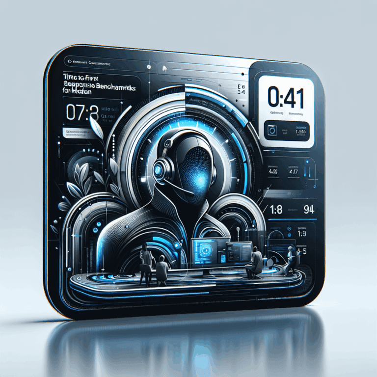 Featured image for Time to first response benchmarks for modern support teams - Teammates AI