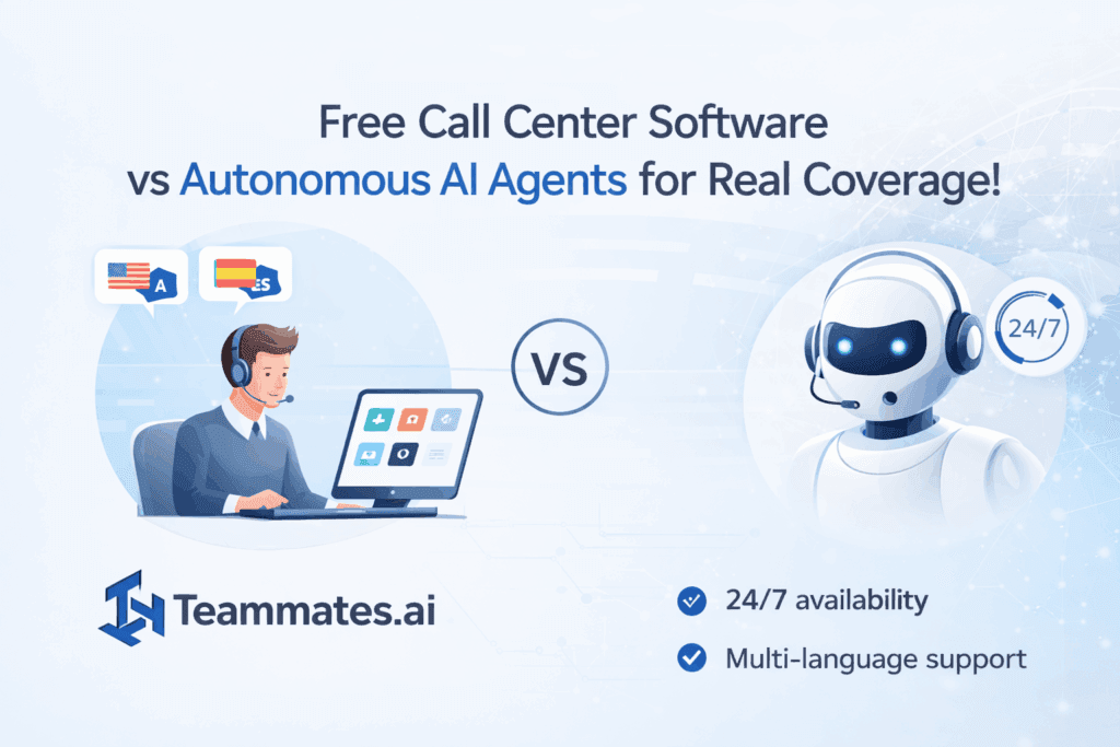 Comparison chart for free call center software in AI & Machine Learning for consideration.